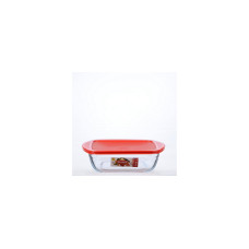 International Cookware Auflaufform 25 x 22 cm Eckig, Transparent International Cookware Auflaufform 25 x 22 cm Eckig, Transparent