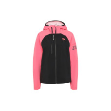 Ziener Regenjacke NEHLE-Z Damen Black Strawberry, Gr. 36 Ziener Regenjacke NEHLE-Z Damen Black Strawberry, Gr. 36