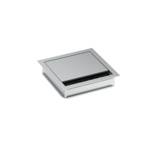 Bachmann Kabeldurchführung LOOP SQUARE 120 x 120 mm Silber