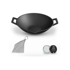 Gusskoenig Eingebrannte Wokpfanne 36 cm