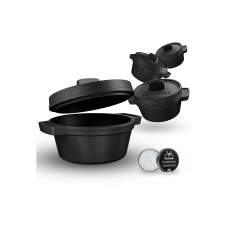 Gusskoenig Mini Dutch Oven 4 set 300 ml Gusskoenig Mini Dutch Oven 4 set 300 ml