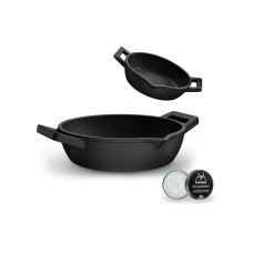 Gusskoenig Eingebrannte runde Mini-Pfanne 2 set