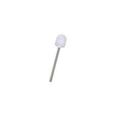 Wenko WC Bürste Glänzend Ø 8 x 35 cm Silber/Weiss Wenko WC Bürste Glänzend Ø 8 x 35 cm Silber/Weiss