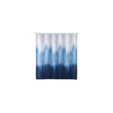 Wenko Duschvorhang Alara 180 x 200 cm, Blau/Weiss Wenko Duschvorhang Alara 180 x 200 cm, Blau/Weiss