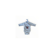 Very Important Baby Langarm-Wickelbody Min Held isch de Papi Gr. 56 Very Important Baby Langarm-Wickelbody Min Held isch de Papi Gr. 56