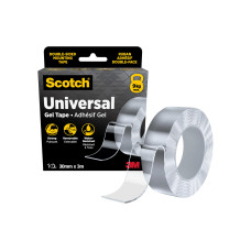 3M Klebeband Universal Gelband 30 mm x 3 m, Transparent 3M Klebeband Universal Gelband 30 mm x 3 m, Transparent