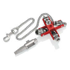 Knipex Schaltschrankschlüssel Universal-Schlüssel Bau Knipex Schaltschrankschlüssel Universal-Schlüssel Bau