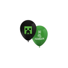 We fiesta Party Luftballon Minecraft Grün, 8 Stück We fiesta Party Luftballon Minecraft Grün, 8 Stück