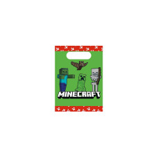We fiesta Party Geschenktasche Minecraft 4 Stück, Grün We fiesta Party Geschenktasche Minecraft 4 Stück, Grün