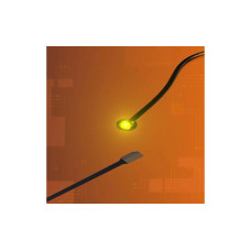 Light My Bricks 2.0 Astro LED Gelbe mit 30 cm Flachkabel 4er Pack