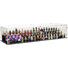 iDisplayit Acryl-Display 80 LEGO-Minifigur Schwarz