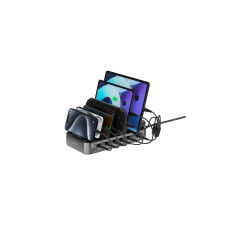 4smarts Ladestation Team 100W 5C/1A inkl. 6 Kabel 5x USB-C 1x USB-A 4smarts Ladestation Team 100W 5C/1A inkl. 6 Kabel 5x USB-C 1x USB-A