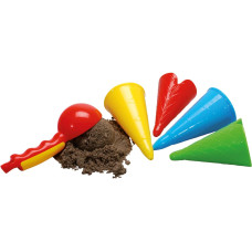 Gowi Sandformen Eiscreme-Set