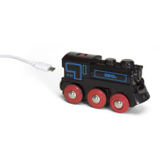 BRIO Eisenbahn Schwarze Akku-Lok mit Mini-USB BRIO Eisenbahn Schwarze Akku-Lok mit Mini-USB