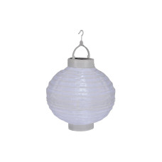Star Trading Lampion Solar Festival 22 cm, Weiss Star Trading Lampion Solar Festival 22 cm, Weiss