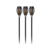 Star Trading Gartenlicht Solar Flame Mini, 3 Stück