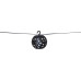 Star Trading Lichterkette Solar Flame 210 cm, Schwarz