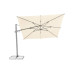 Suncomfort by Glatz Sonnenschirm Varioflex Solar LED, 300 x 300 cm, Hellbeige