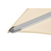 Suncomfort by Glatz Sonnenschirm Varioflex Solar LED, 300 x 300 cm, Hellbeige