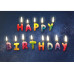 Natur Verlag Geburtstagskarte Kerzen Happy Birthday 17.5 x 12.2 cm