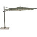 Suncomfort by Glatz Sonnenschirm Varioflex Solar LED, 300 x 300 cm, Light Grey