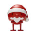 Hoptimist Deko Bumble Santa Claus M 10.5 cm, Rot/Weiss