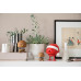 Hoptimist Deko Bumble Santa Claus M 10.5 cm, Rot/Weiss