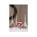 Hoptimist Deko Bumble Santa Claus M 10.5 cm, Rot/Weiss