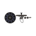 Star Trading Solardekoration Fountain, RGB, Schwarz, IP68