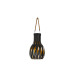 EGLO Leuchten Laterne Solar, 27 cm, Schwarz/Gold