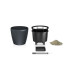 Lechuza Pflanzentopf CLASSICO Color LS 21 - Komplettset Grau