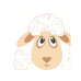 Paper + Design Papierservietten Spring Sheep 33 cm x 33 cm, 12 Stück