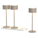 Schönenberger Tavolo 3er Set, Sand