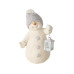 Boltze Weihnachtsfigur Schneemann Harro Kunststoff, 30 x 42 cm