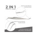 Quick Aid 2 in 1 Zeckenentferner mit Etui 1 Stück Quick Aid 2 in 1 Zeckenentferner mit Etui 1 Stück