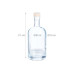 relaxdays Einmachflasche 500 ml, 12 Stück