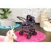 Knorrtoys Puppenbuggy Coco Star Blue Pink