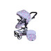 Knorrtoys Puppenbuggy Boonk Star Grey Pink