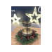 Dameco Etagere Forest mit 2 Ablagen 37 cm, Schwarz/Gold
