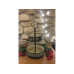Dameco Etagere Forest mit 2 Ablagen 37 cm, Schwarz/Gold