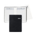 Biella Taschenagenda Technikus Schwarz, 10.1 x 14.2 cm