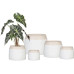 scheurich Blumentopf Blanco 717, 14.9 cm, Weiss
