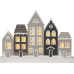Star Trading Kerzenleuchter VILLA, Warmweiss, 6 LED'S