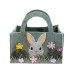 Dameco Ostertasche Hase Grau/Grün Dameco Ostertasche Hase Grau/Grün