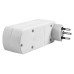 FURBER.power Mehrfachstecker Flexo 3 x T13, USB-A, USB-C, drehbar