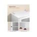 VASAGLE Badezimmerregal 30 x 165 cm, Weiss VASAGLE Badezimmerregal 30 x 165 cm, Weiss