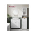 VASAGLE Badezimmerregal 30 x 165 cm, Weiss VASAGLE Badezimmerregal 30 x 165 cm, Weiss
