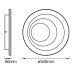 OSRAM Deckenleuchte SMART+ Matter Spiral 500 mm, TW