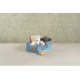 Schou Klappbox 33 x 24.5 x 15 cm - Hellblau