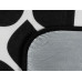 KOOR Picknickdecke Ornamental, Schwarz/Weiss 135 x 160 cm